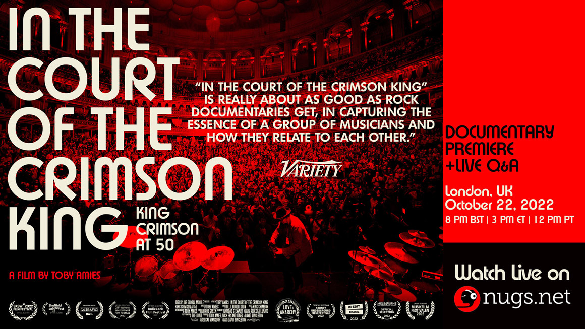 Release of Long awaited New Documentary In the Court of the Crimson Release of Long awaited New Documentary In the Court of the Crimson